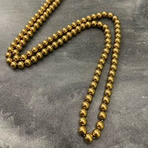 Vintage Napier Gold Beaded Necklace